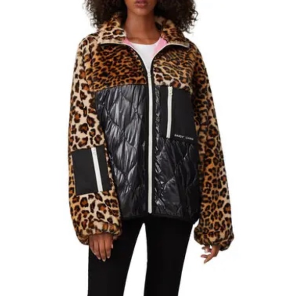 Sandy Liang Dean Faux Fur Jacket Size XS - Picture 2 of 9